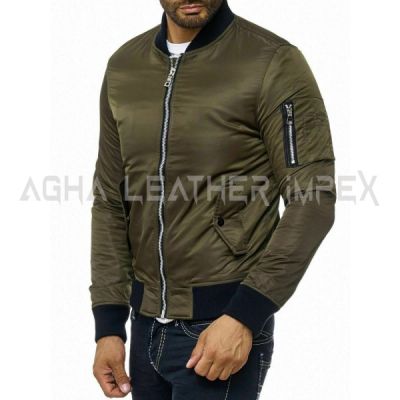 Satin bomber Jacket